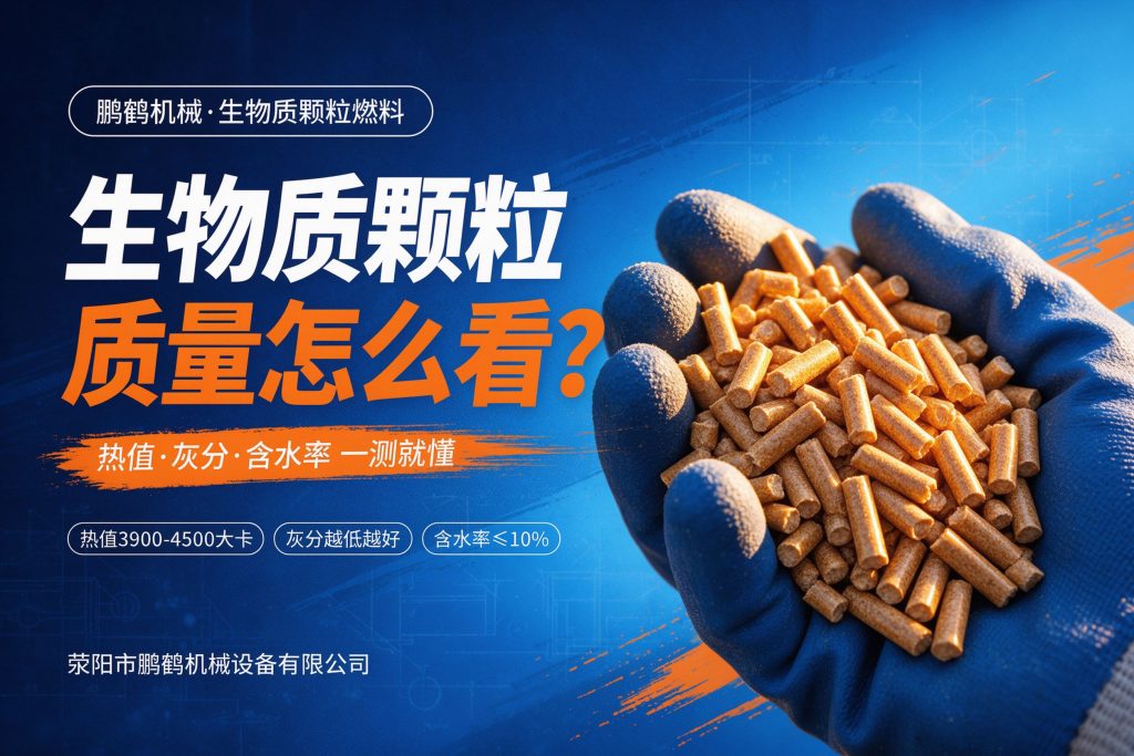 生物质颗粒燃料质量标准怎么看?热值、灰分、含水率、密度合格范围与好坏判断方法